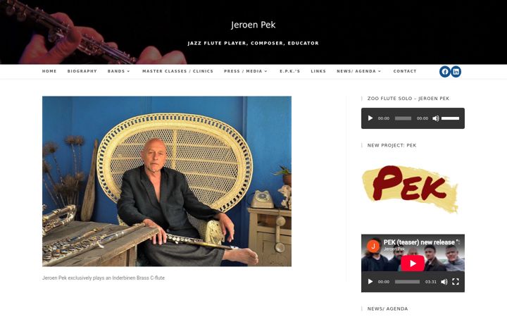 Screenshot of jeroenpek.com