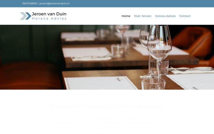 Screenshot of jeroenvanduin.nl