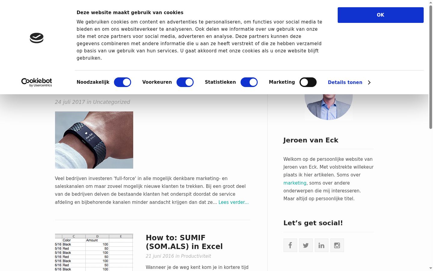 Sutikimo reklamjuostės, rodytos prieš bet kokią sąveiką, ekrano kopija