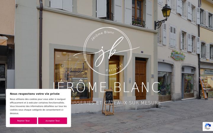 Screenshot of jerome-blanc.ch
