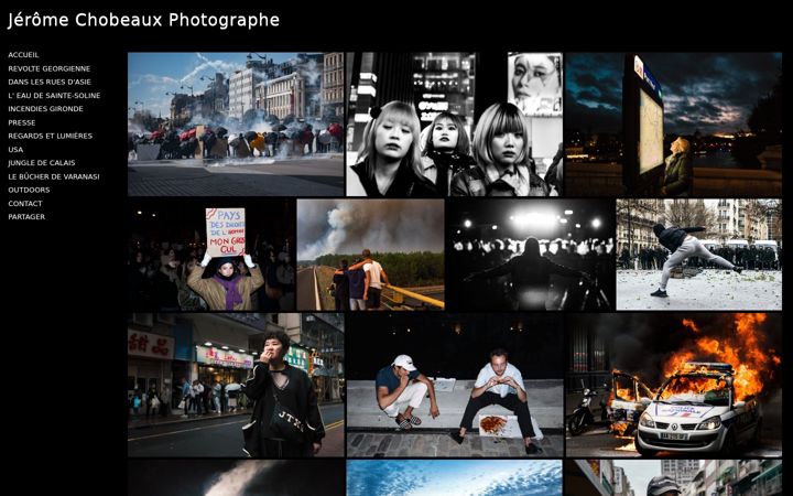 Screenshot of jeromechobeaux.com