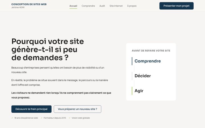 Screenshot von jeromeherr.fr