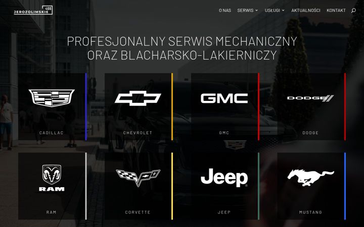Screenshot of jerozolimskie466.com