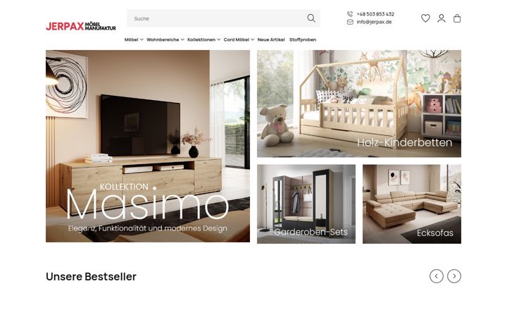 Screenshot of jerpax.de