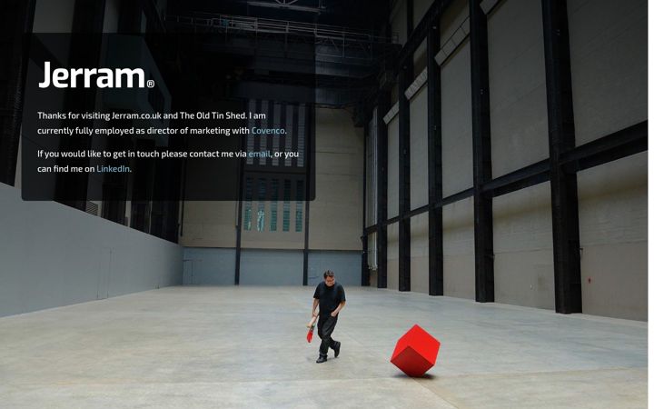 Screenshot of jerram.co.uk