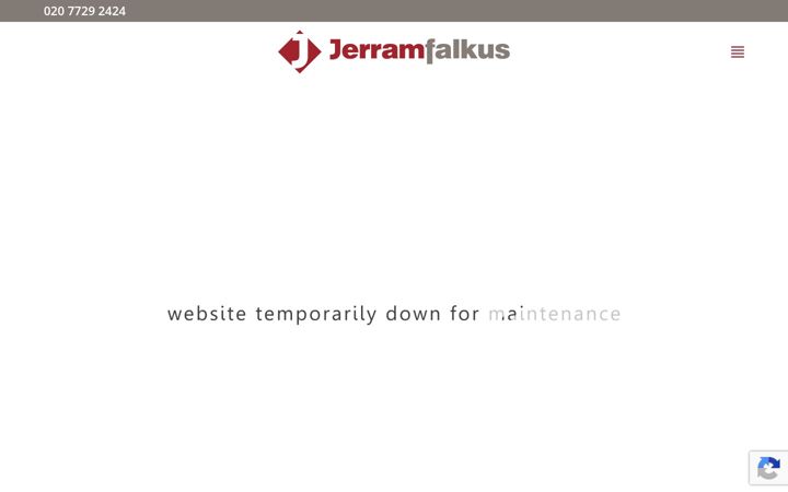Screenshot of jerramfalkus.co.uk