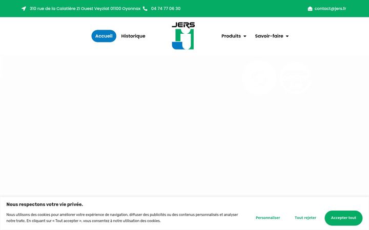 Screenshot of jers.fr