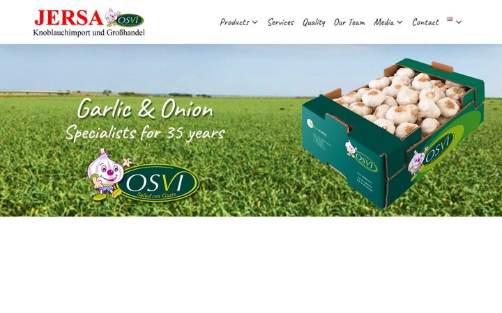 Screenshot of jersa.de