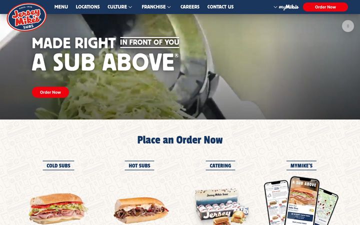 Képernyőkép: jerseymikes.com