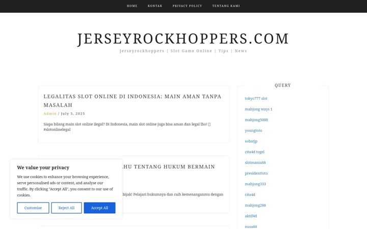 Screenshot of jerseyrockhoppers.com