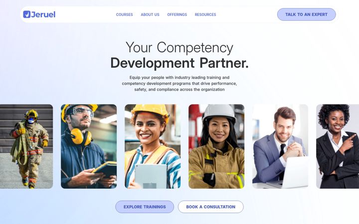 Screenshot of jeruelglobal.com
