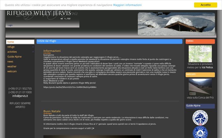 Screenshot of jervis.it