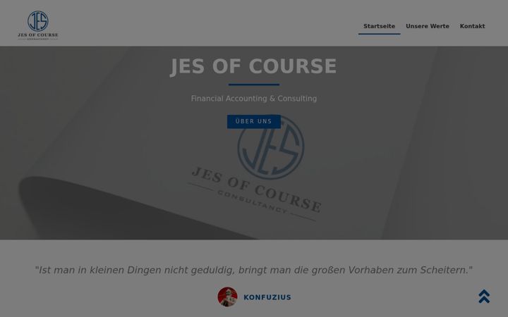 Screenshot of jes-ofcourse.de