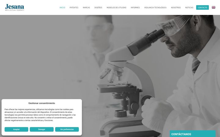 Screenshot of jesanaip.com