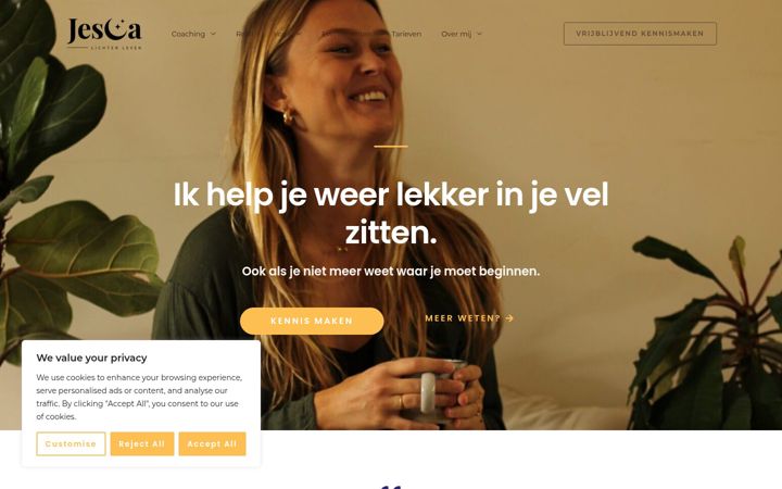 Screenshot of jescalemmens.com