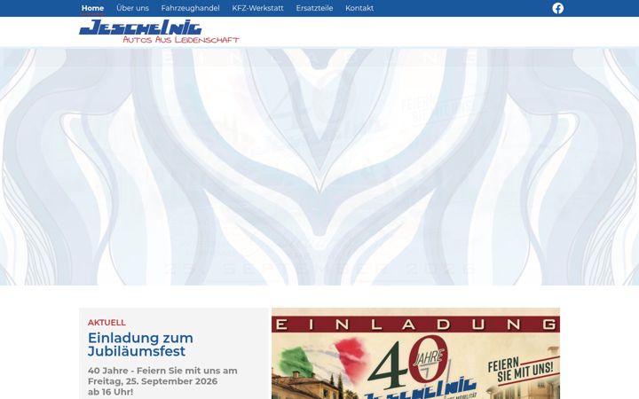 Screenshot of jeschelnig.at