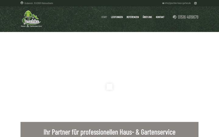 Screenshot of jeschke-haus-garten.de