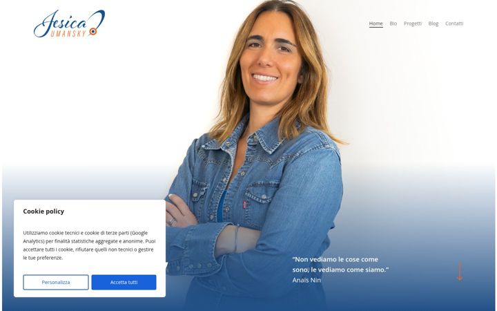 Screenshot of jesicaumansky.com