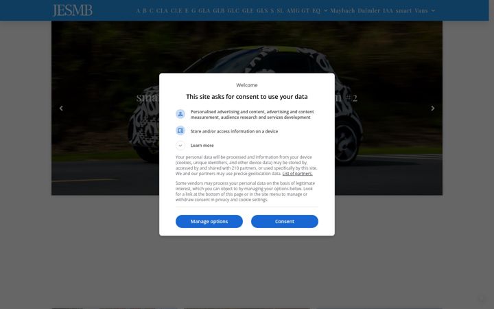 Screenshot of jesmb.de