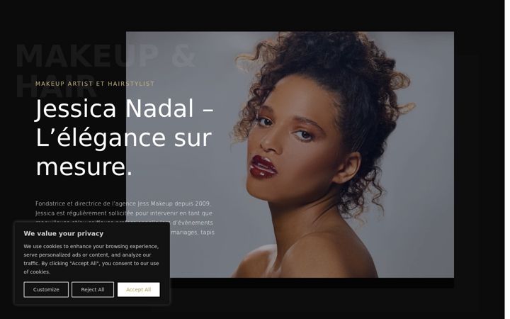 Screenshot of jess-makeup.com
