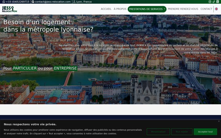 Screenshot of jess-relocation.com