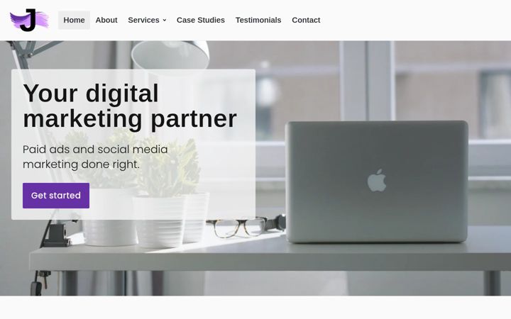 Screenshot of jessedigital.co.uk