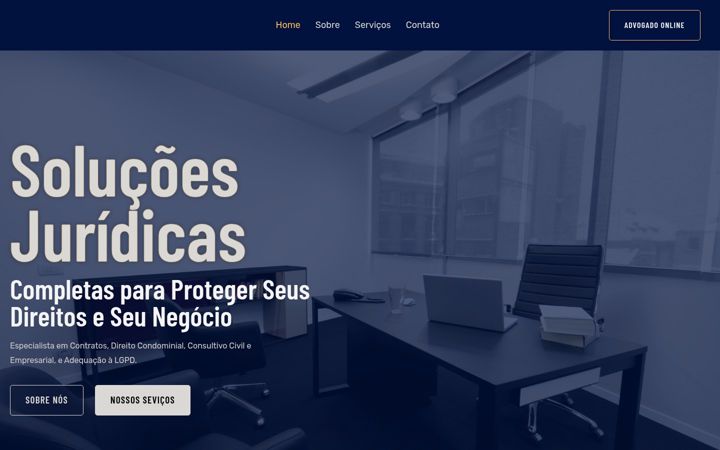 Screenshot of jessicaarraisadvocacia.adv.br