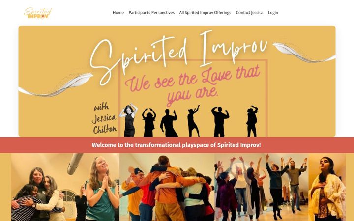 Screenshot of jessicachiltonspark.com