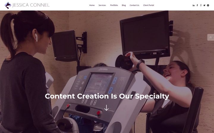 Screenshot of jessicaconnel.com