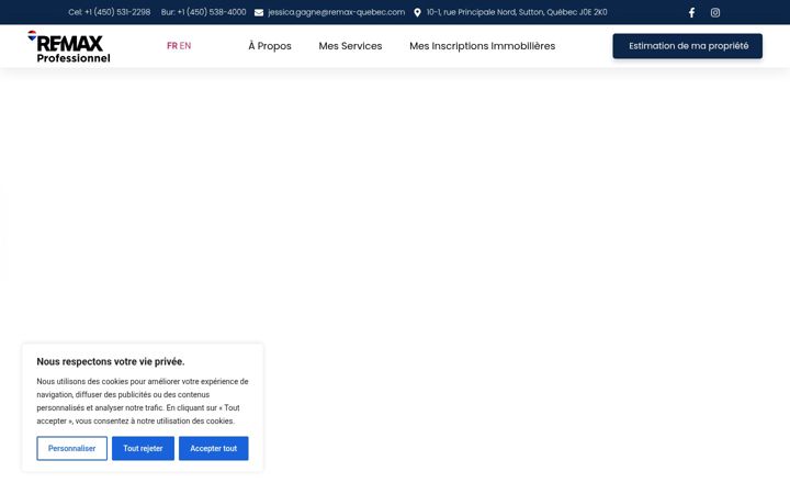 Screenshot of jessicagagne.com