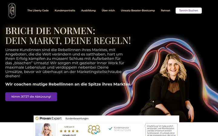 Snimka zaslona za jessicagoschala.com