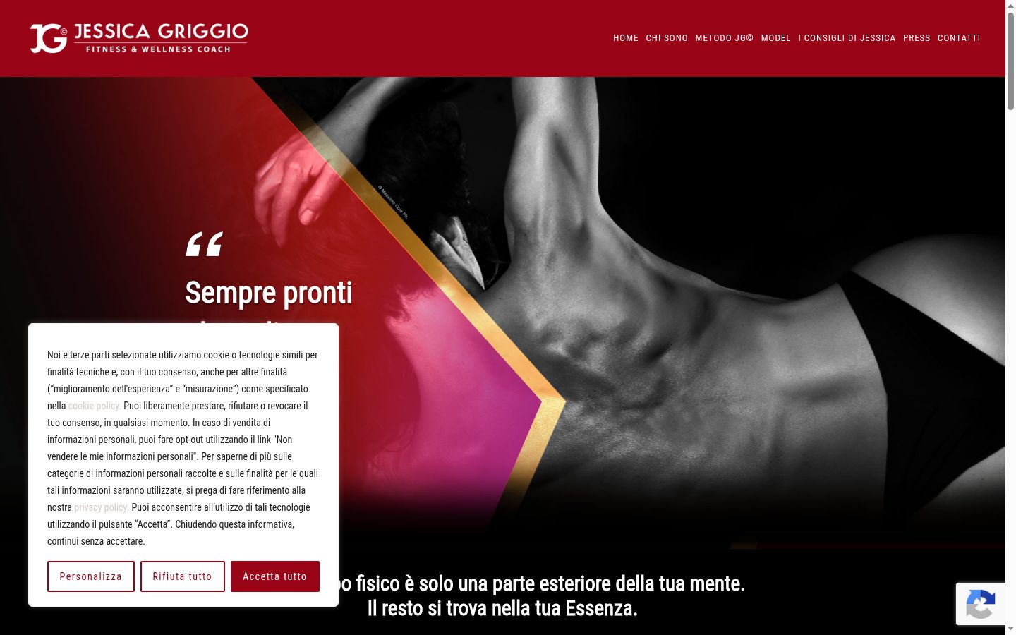 Screenshot tal-banner tal-kunsens muri qabel kwalunkwe interazzjoni