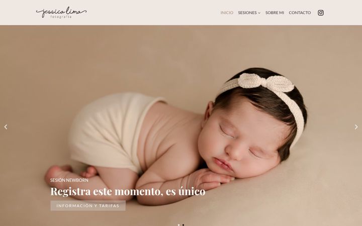 Screenshot of jessicalima.es
