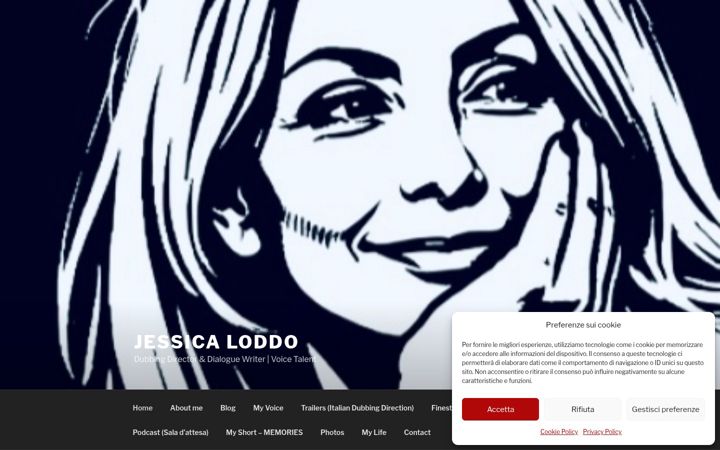 Screenshot of jessicaloddo.com