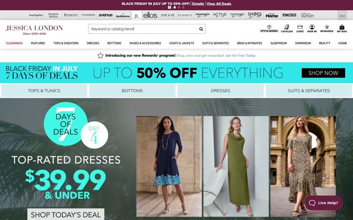 Screenshot of jessicalondon.com