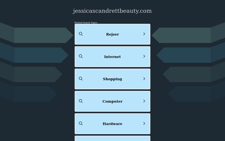 Screenshot of jessicascandrettbeauty.com