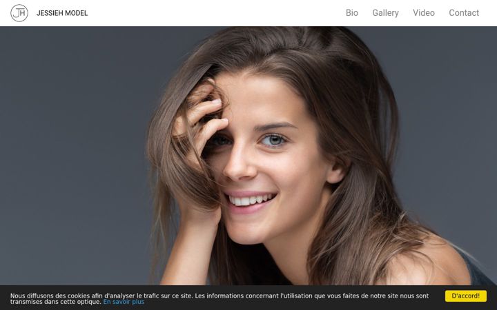 Screenshot of jessieh.com
