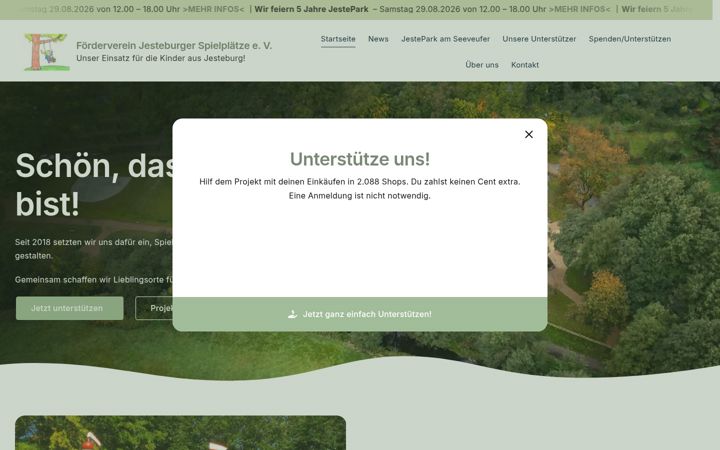 Screenshot of jesteburger-spielplaetze.de