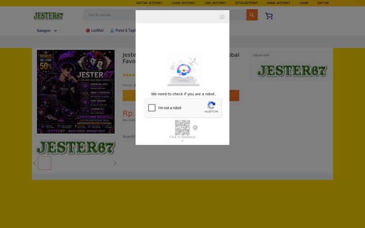 Screenshot of jester67.net