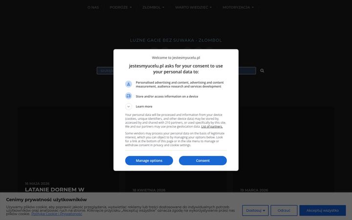 Screenshot of jestesmyucelu.pl