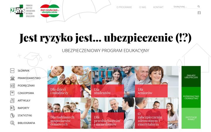 Screenshot of jestubezpieczenie.pl
