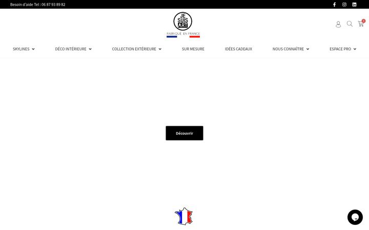 Screenshot of jesuisart.fr