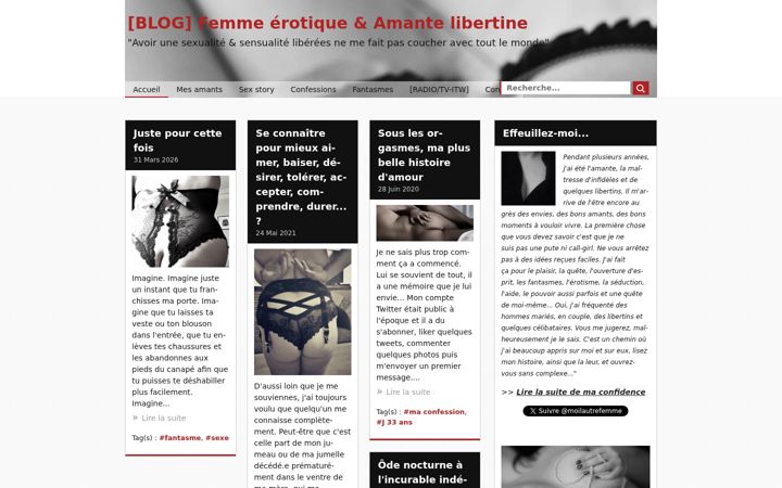 Screenshot of jesuislautrefemme.com