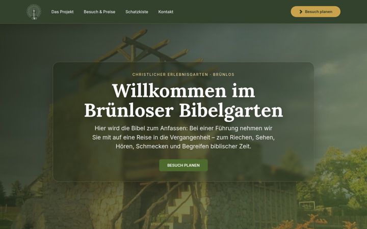 Screenshot of jesus-land.de