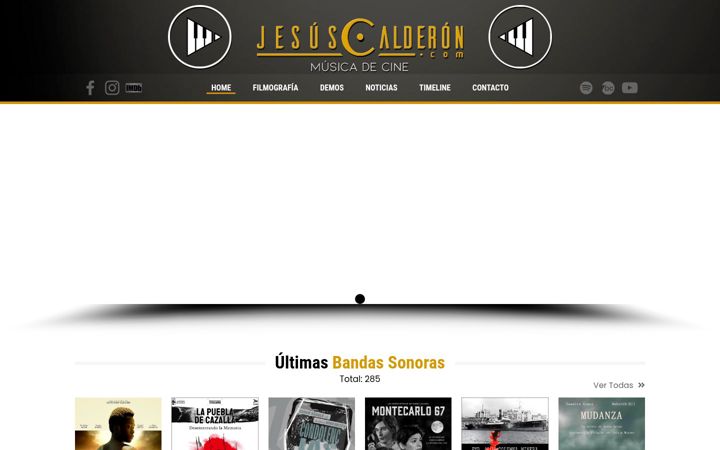 Screenshot of jesuscalderon.com