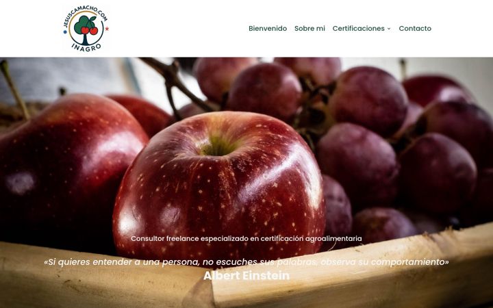 Screenshot of jesuscamacho.com