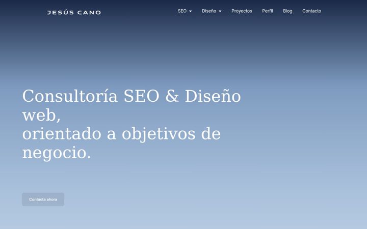 Screenshot of jesuscano.es