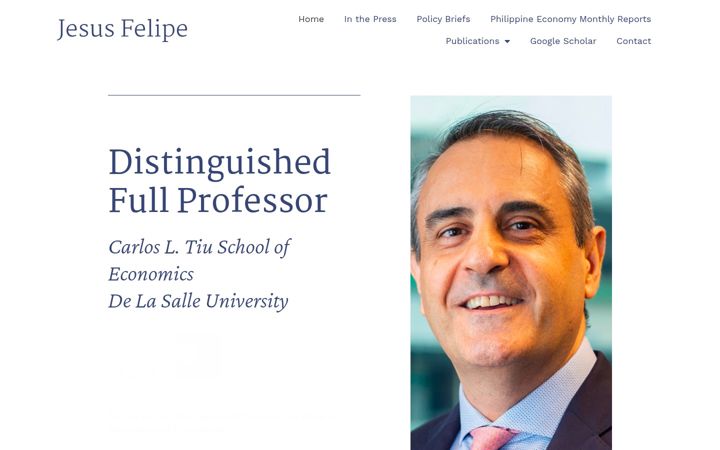 Screenshot of jesusfelipe.net
