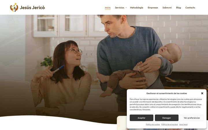Screenshot of jesusjerico.com