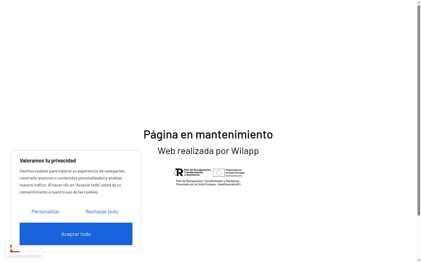 Snímek obrazovky baneru souhlasu zobrazeného před jakoukoli interakcí